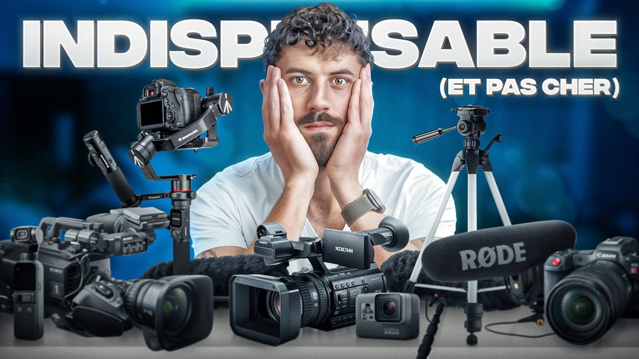 Le matériel indispensable pour lancer un business vidéo rentable (sans se ruiner)