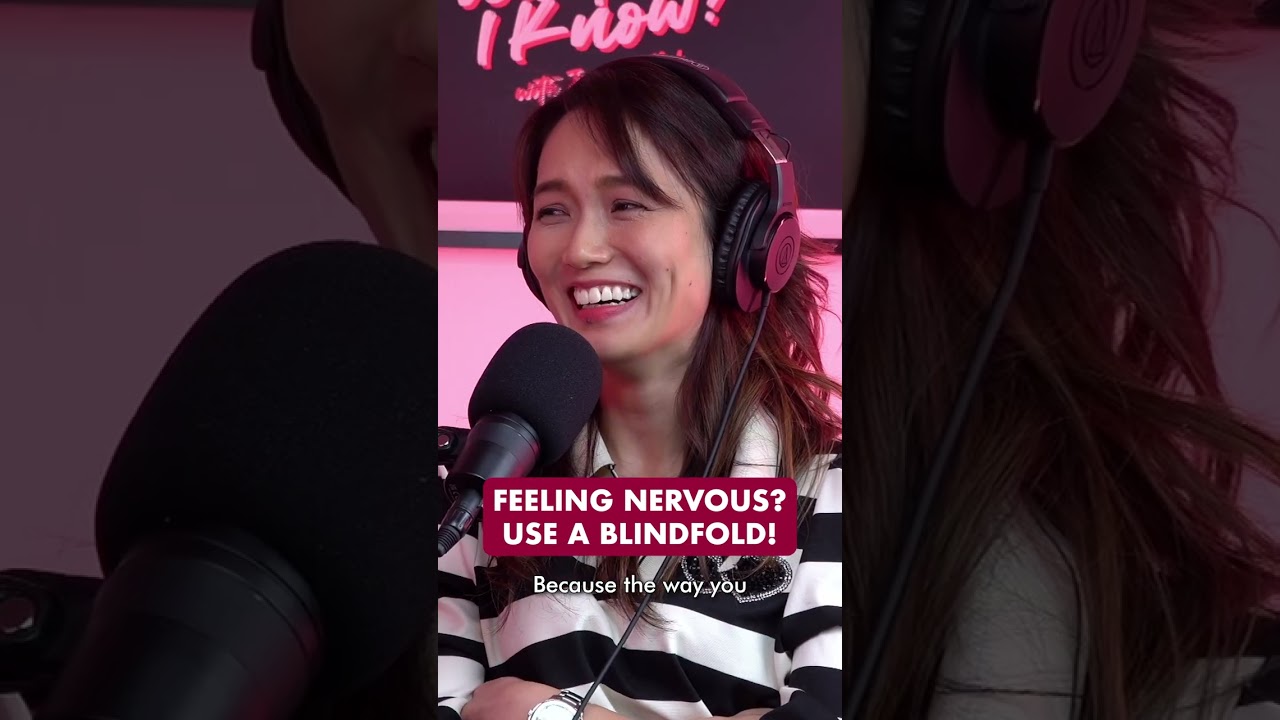 Feeling Nervous? Use a Blindfold! 