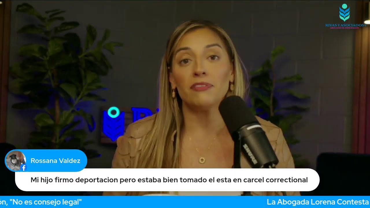 EN VIVO - La Abogada Lorena Contesta