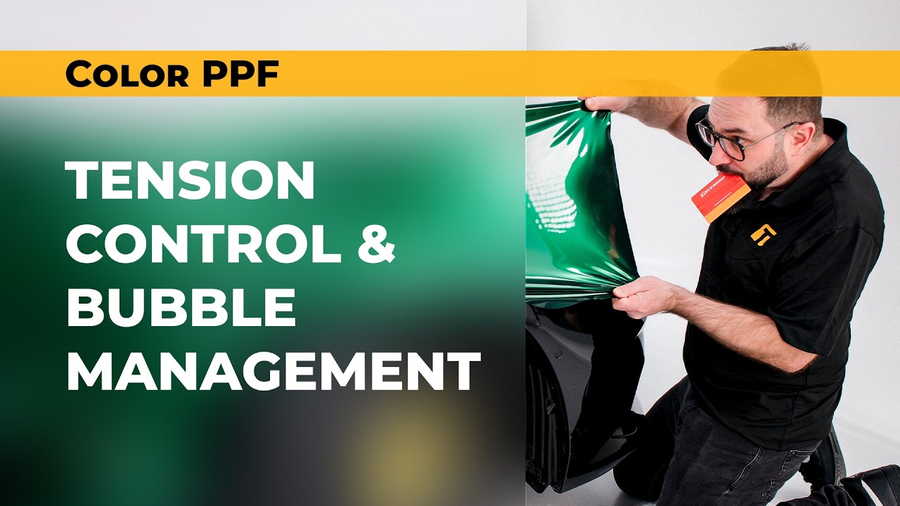 Мастер-класс: Оклейка больших повехностей цветной защитной пленкой TeckWrap