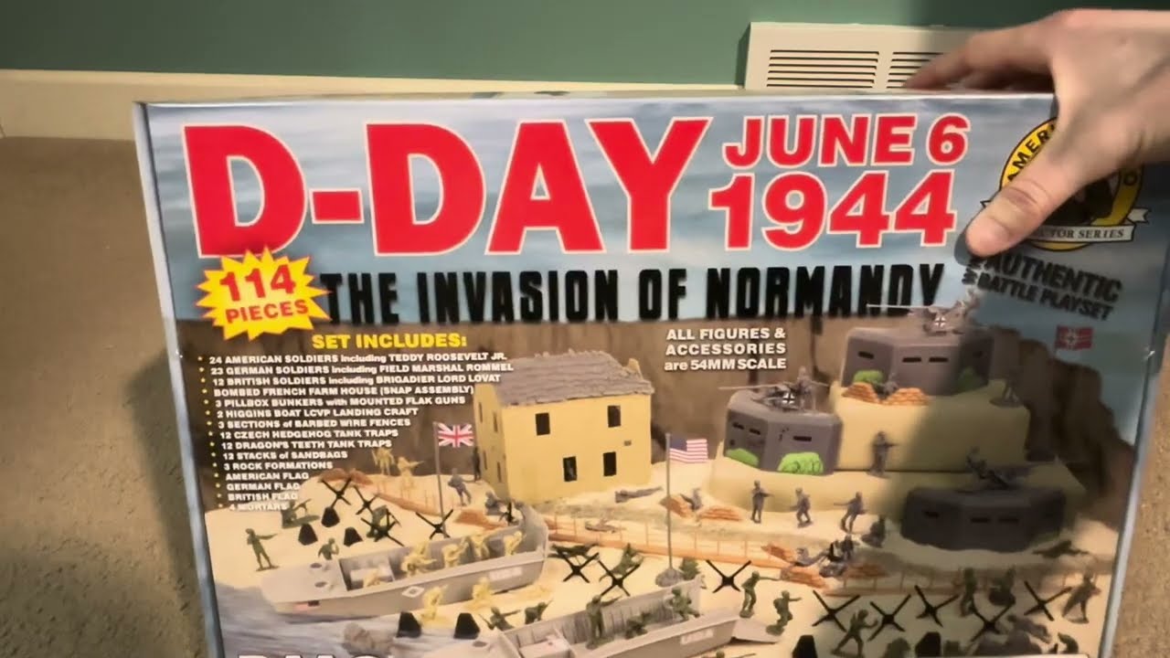BMC D-DAY Invasion of Normandy Playset Review