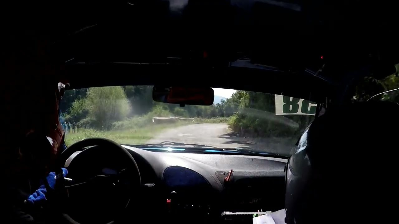 CALIGIURI-DEL CROCE 11° RALLY TERRA DI ARGIL 2024 OBC PS 4 LE FONTANE