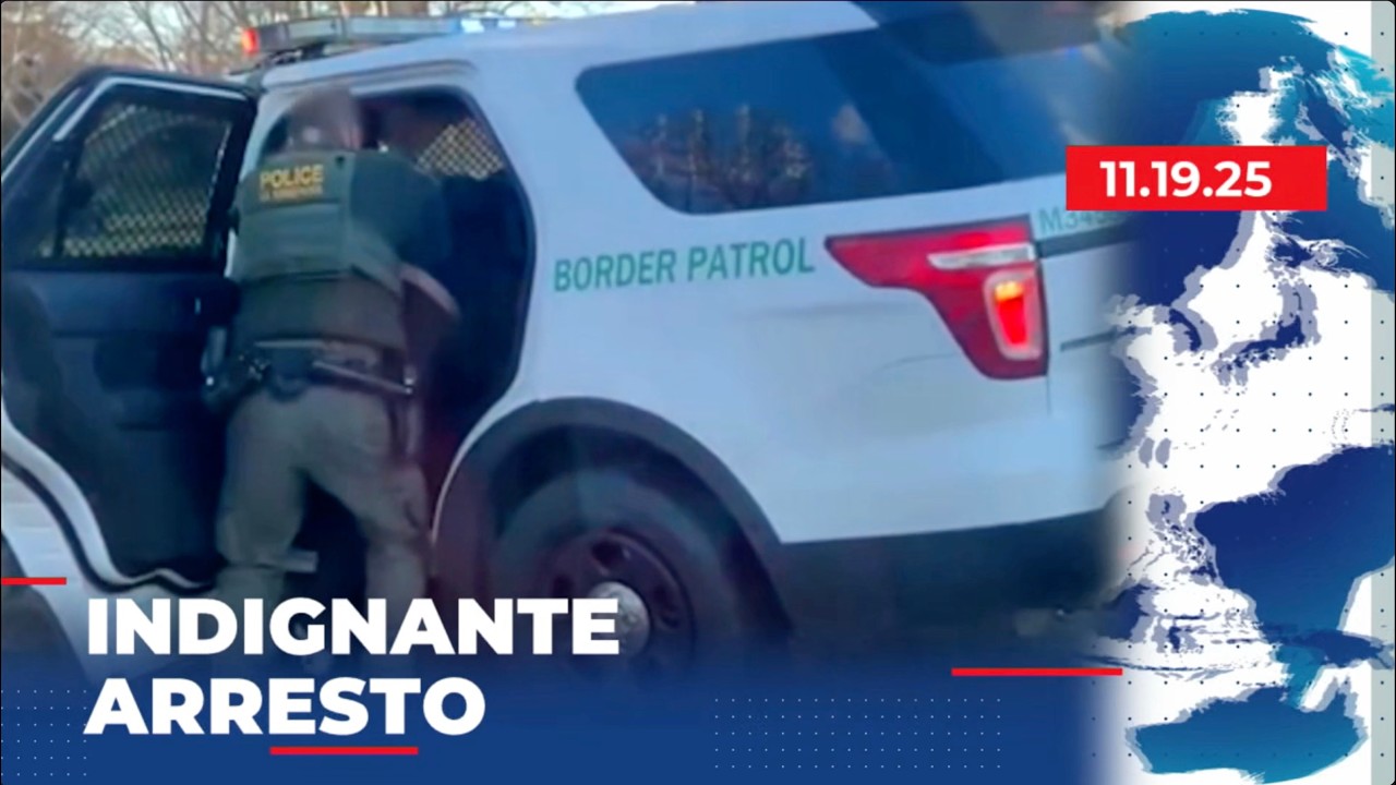 🔵 Indignación: Agente de migración arresta a latina inconsciente | 19 de noviembre de 2025 | NETV