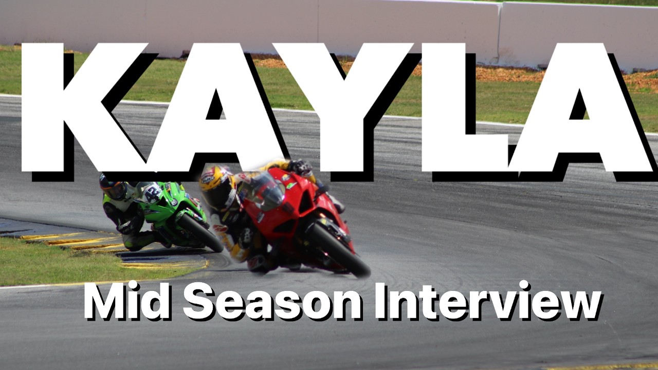 Kayla Yaakov - Mid Season Interview at Road Atlanta #motorcycle #motorcycleracing