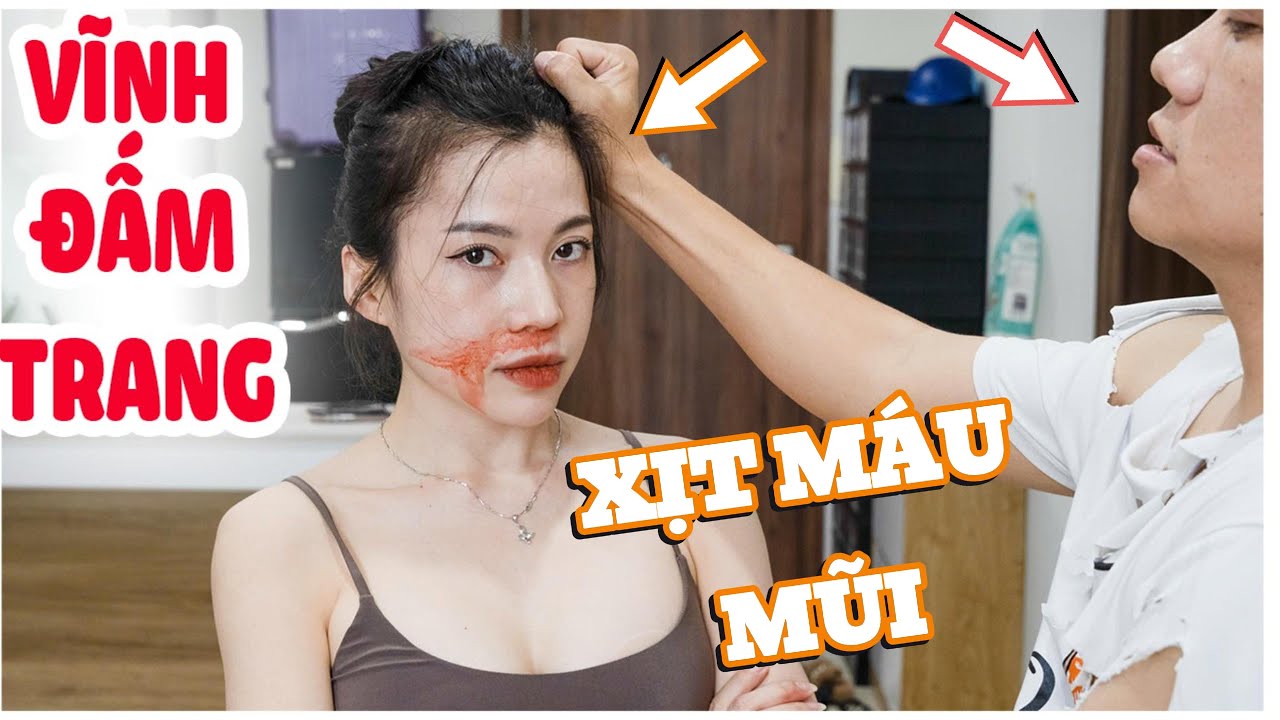 Khi Vĩnh và Trang Troll Giả Vờ Đ.ánh Nhau  - Dương Sợ Xanh Mặt | Vĩnh Vui Vẻ.