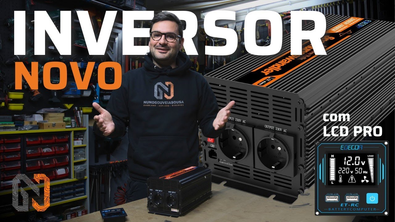 Novo Inversor EDECOA Mais Potente com Ecrã LCD no Discovery 2!