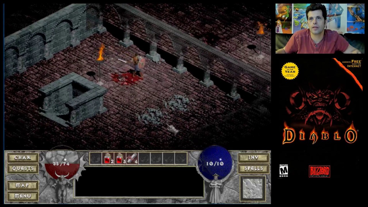 Diablo - Part 1 (PC) Mike Matei live stream