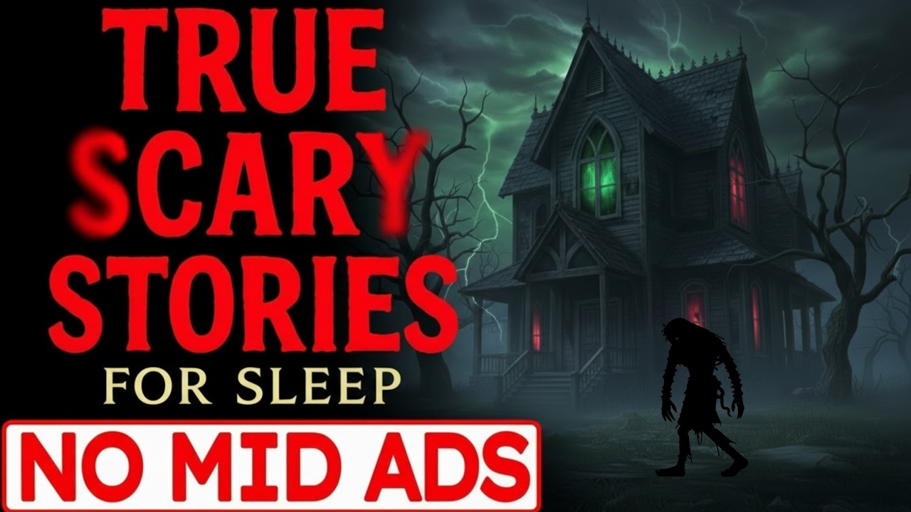 NO ADS 🛑 2 HOURS of TRUE Scary Stories for Sleep | Gentle Rain Sounds | Black Screen | Vol 49