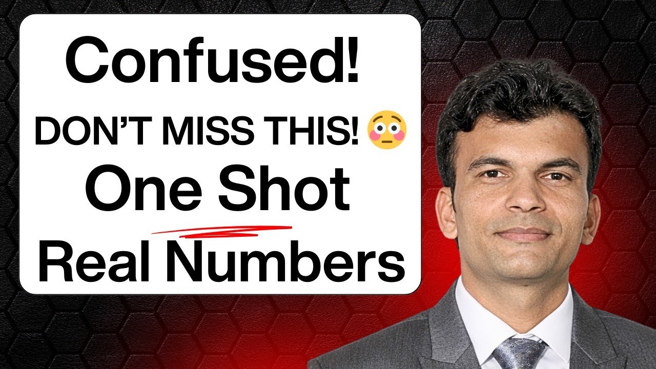 Class 10 Maths Chapter 1 | Real Numbers One Shot 🔥 | Full Chapter Revision | Board 2026