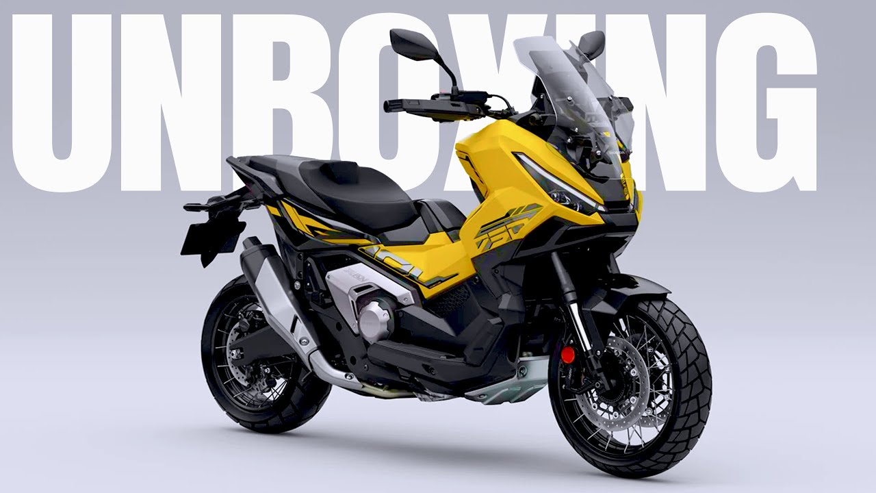 2025 Honda X-ADV 750 UNBOXING - First Start and Highlights