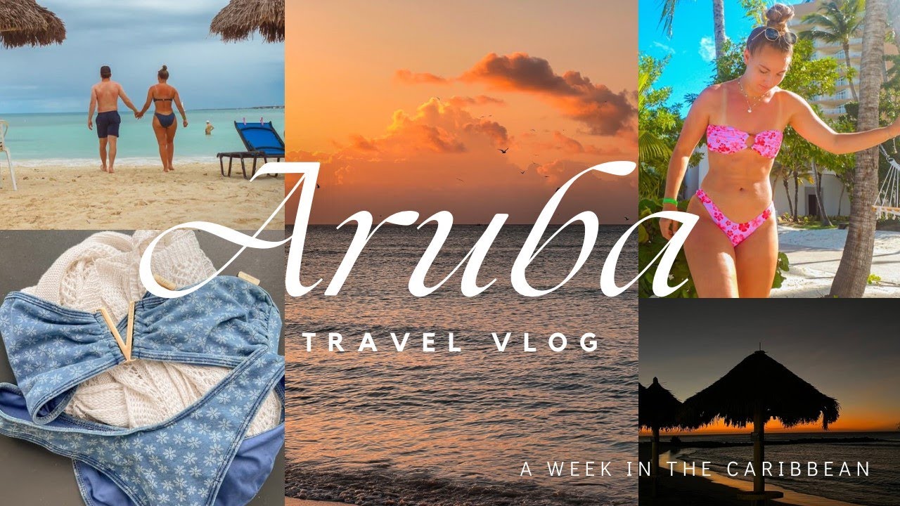 a week in Aruba: island tour, rock jumping, swimming with fish + relaxing 🌴🌺🐠