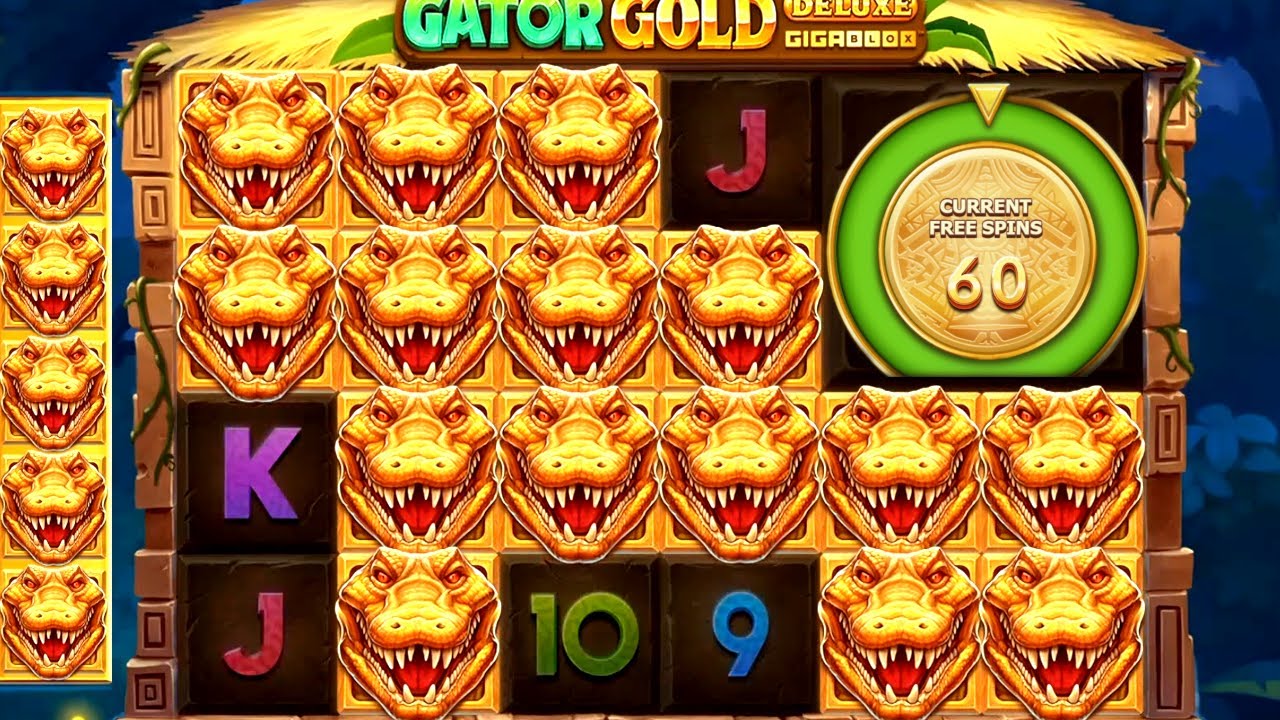 Gator Gold Deluxe Big Win - (Yggdrasil)