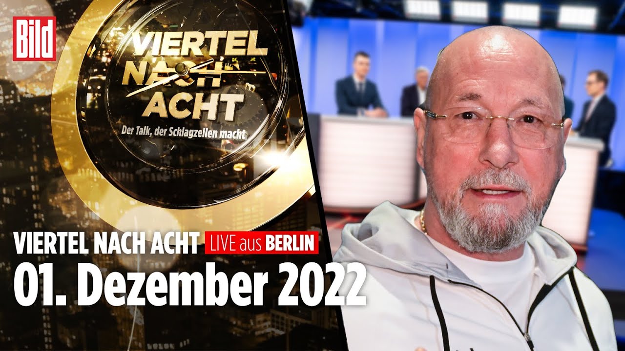 🔴 Viertel nach Acht &ndash; 01. Dezember 2022 | u.a. mit Dr. Daniel Stelter, Uwe H&uuml;ck und Patricia Platiel