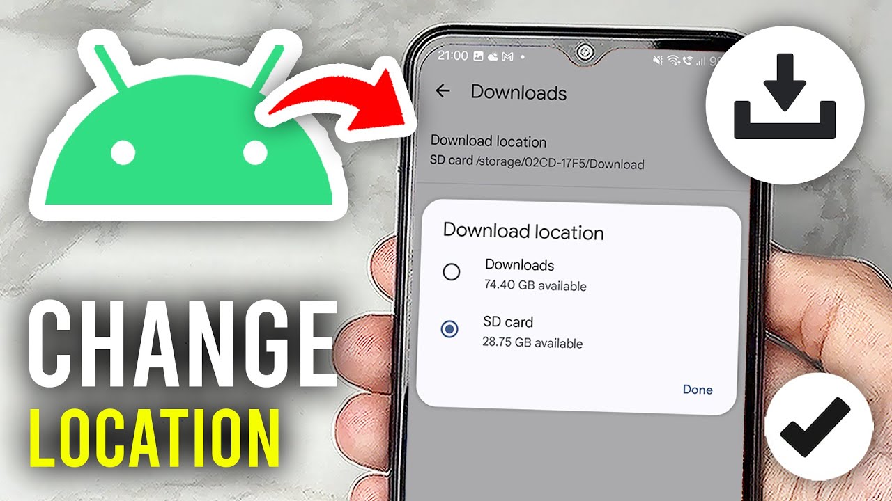 How To Change Default Download Location To SD Card In Android - Full Guide