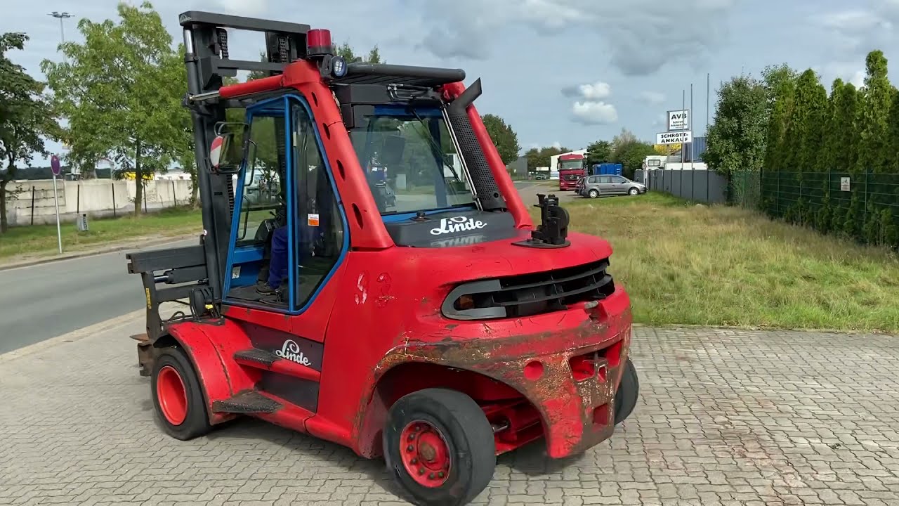 D3941 Linde H80D 900 03 Dieselforklift  from 2005
