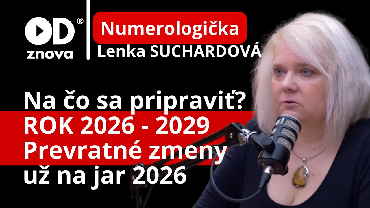 Numerológia 2026. Dráma začne už na jar 2026. A čo dôsledky do roku 2029? Numerologička Suchardová