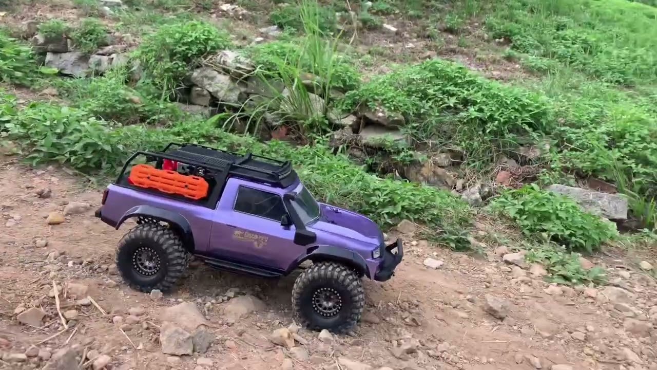 TRX-4 sport installed the two speed transmission gear box