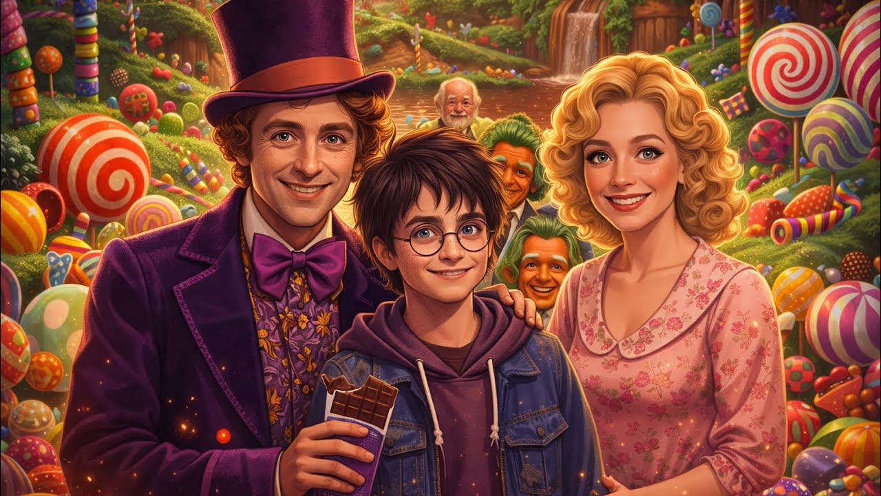 What If Harry Was Adopted By The Willy Wonka Family? | Dark Comedy