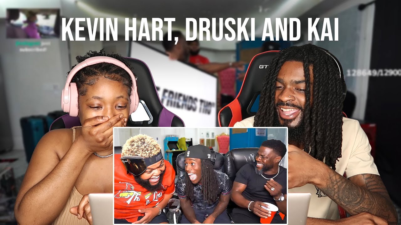 Kevin Hart & Druski Comes On Kai Cenat's Stream! | REACTION