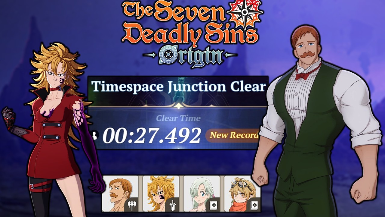 P7 ESCANOR  TIMESPACE SECTOR 11 27 SECOND CLEAR! 7DS: Origin