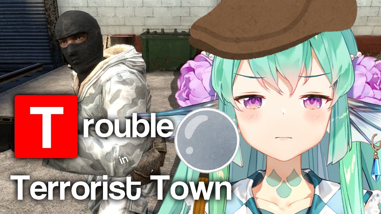 【GARRY'S MOD: TROUBLE IN TERRORIST TOWN】 I can smell u 【NIJISANJI EN | Finana Ryugu】「NIJI EN Collab」