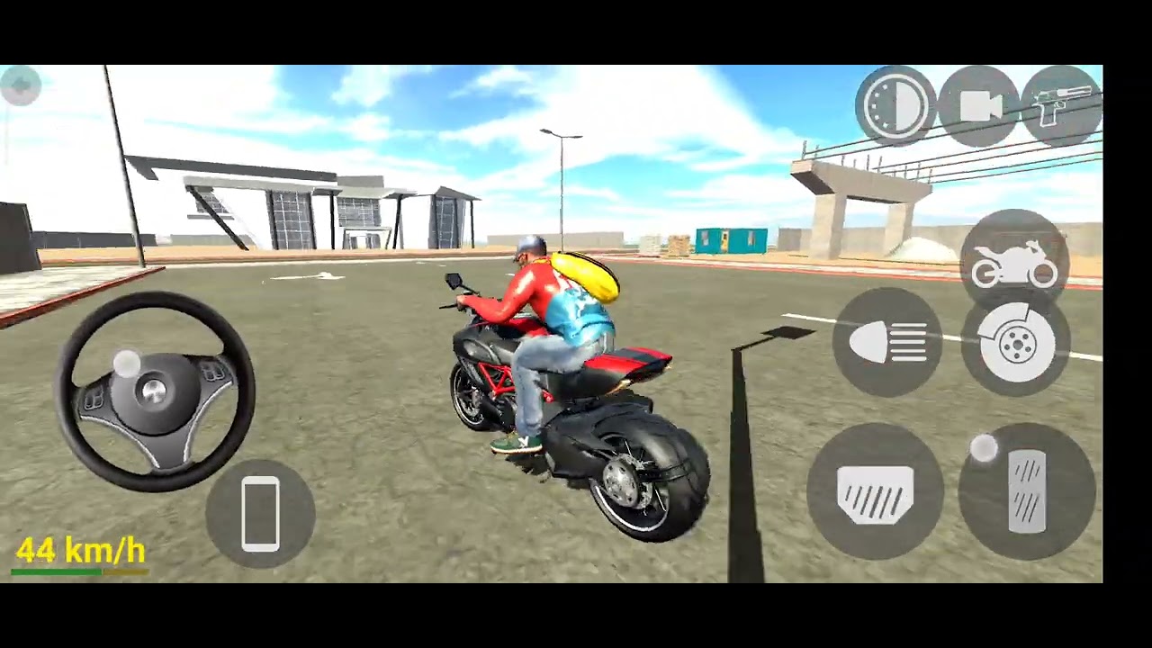 New update police station around tree in indian bikes driving 3D