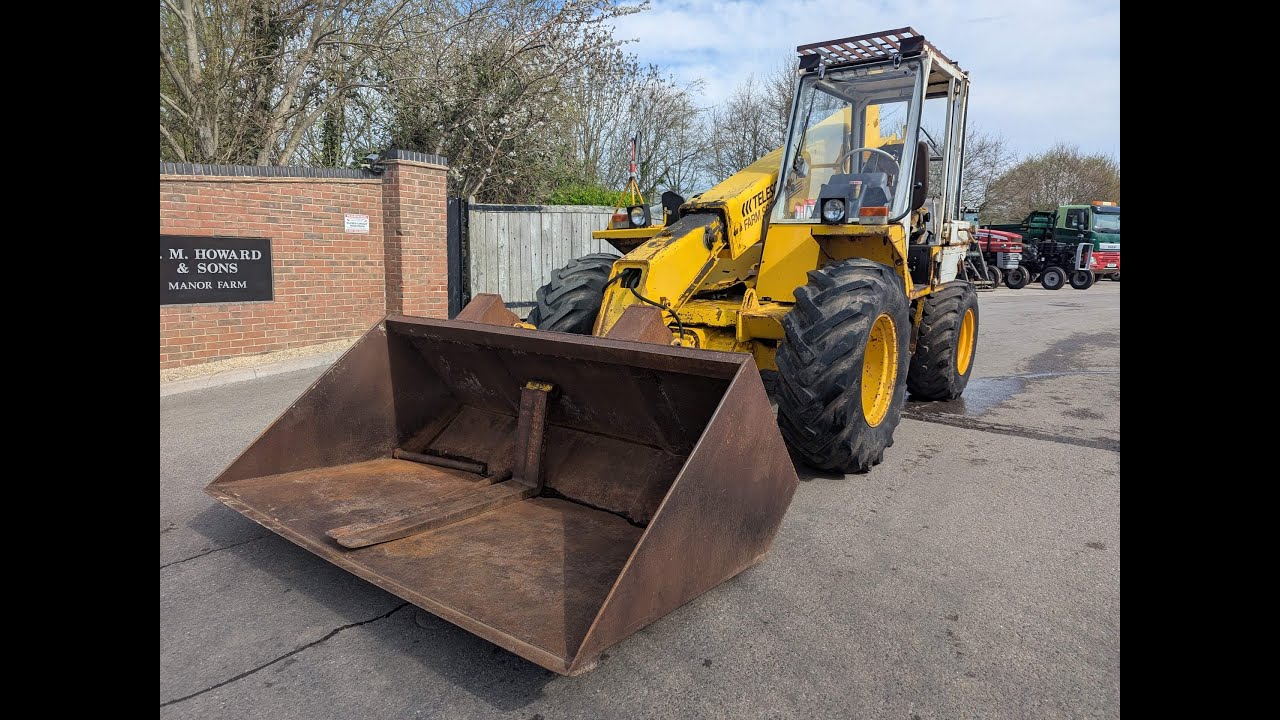 JCB 520-4 FARM SPECIAL LOADER WALKAROUND VIDEO