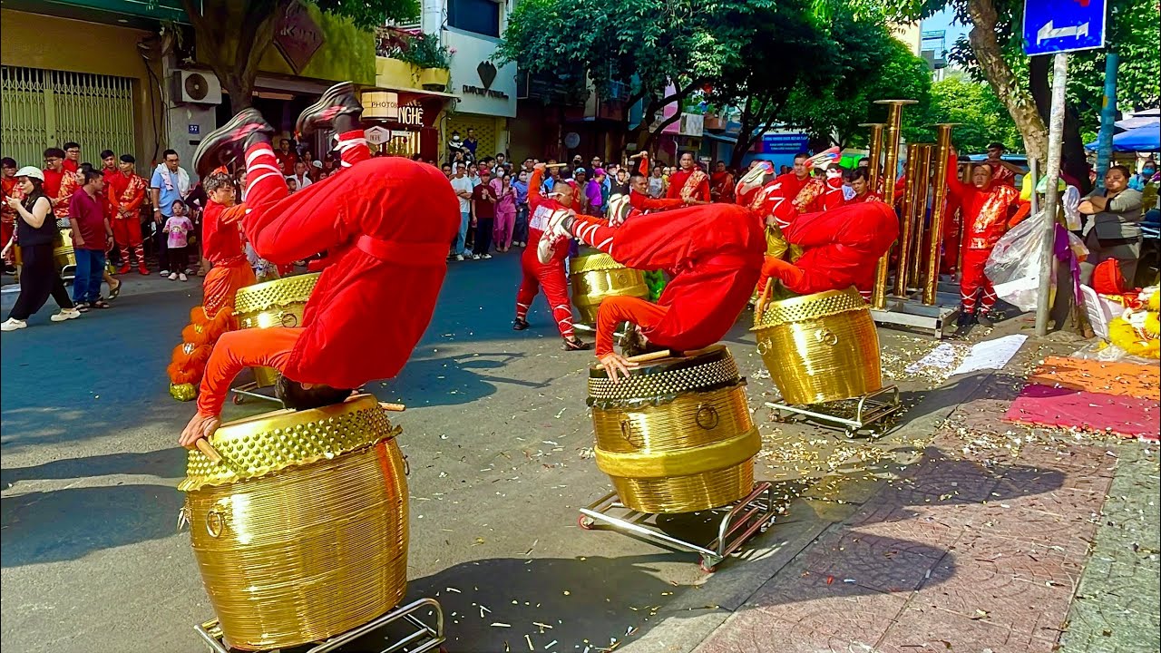 Mới Nhất Mùng 6 Fullshow Múa Lân Hay Nhất NHƠN NGHĨA ĐƯỜNG