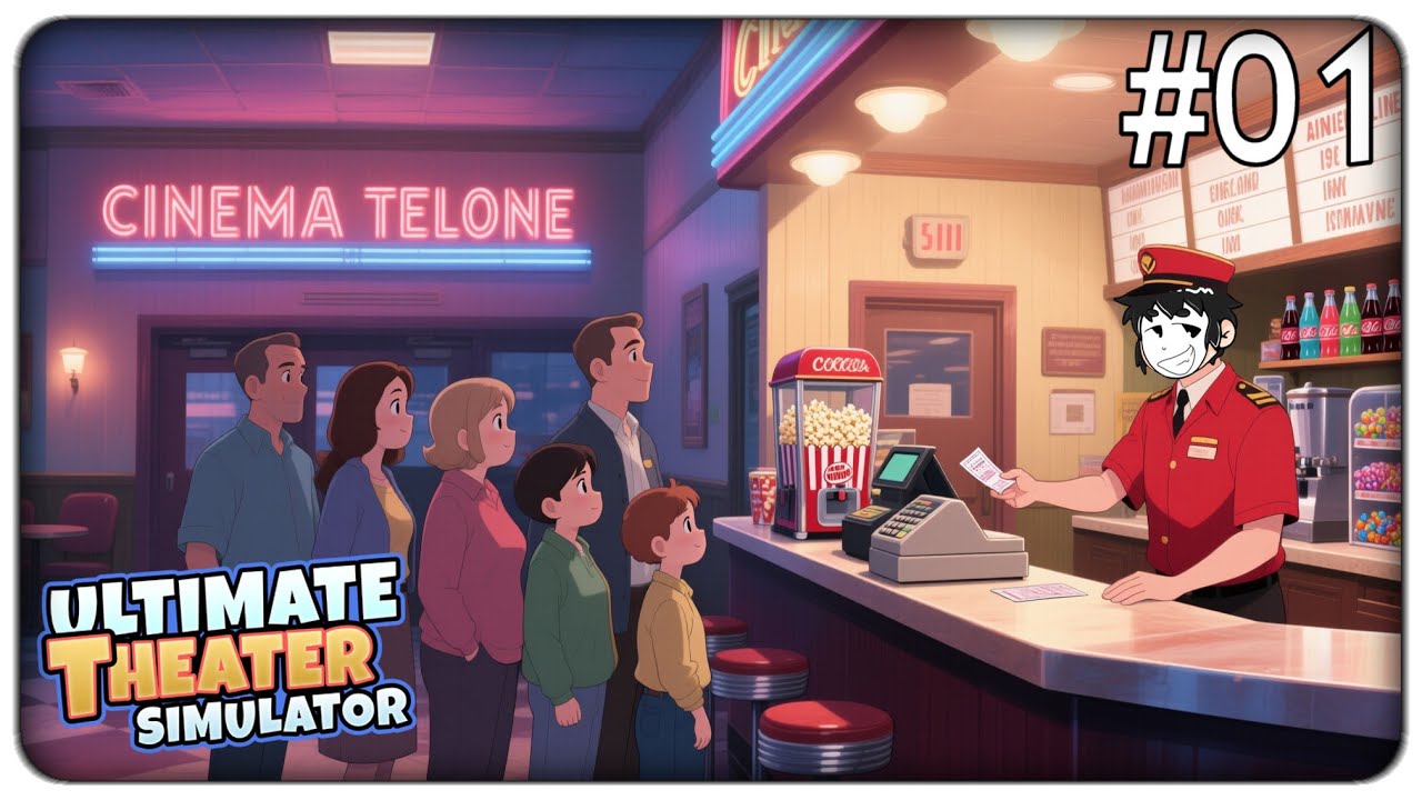 HO COMPRATO UN CINEMA, MA GESTIRE QUESTO POSTO E' UN INCUBO!!! | Ultimate Theater Simulator ep.01