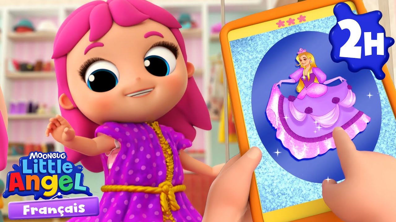 Princesse pour une journée 👑 Jeu d’imitation et déguisement avec Bébé John | Little Angel