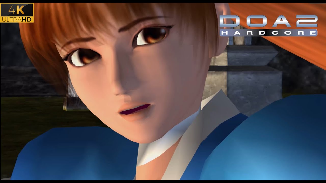 DOA 2 Hardcore [Dreamcast] - Kasumi Story Run [4K]