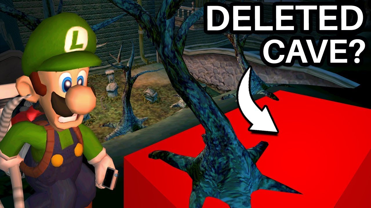 The Deleted Cave in Luigi's Mansion