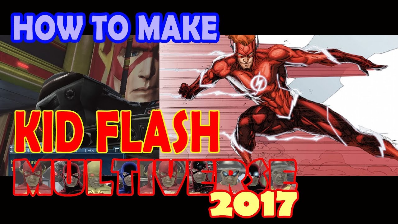 DCUO; How to make Kid Flash