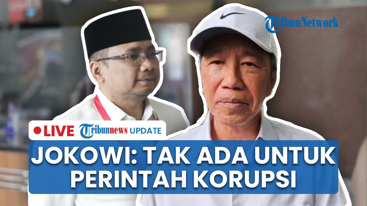 🔴 LIVE: Jokowi Buka Suara usai Namanya Disinggung Yaqut dalam Kasus Korupsi Kuota Tambahan