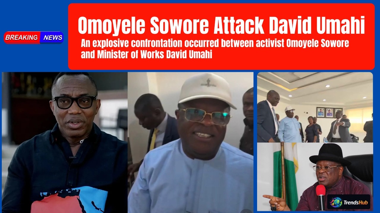 Breaking: Sowore Confronts Minister David Umahi Over Heavy Allegation