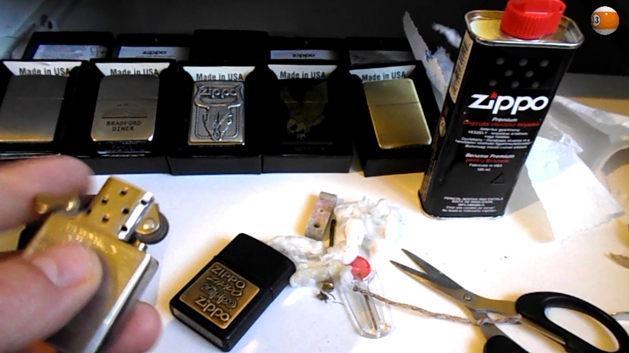 Zippo öngyújtó karbantartás (Zippo Maintenance)