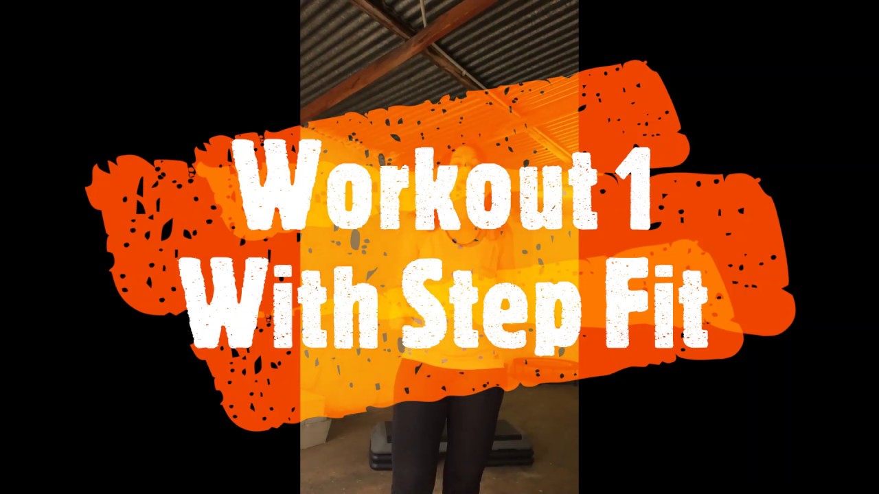 Weight loss Cardio HIIT workout with Step Fit.