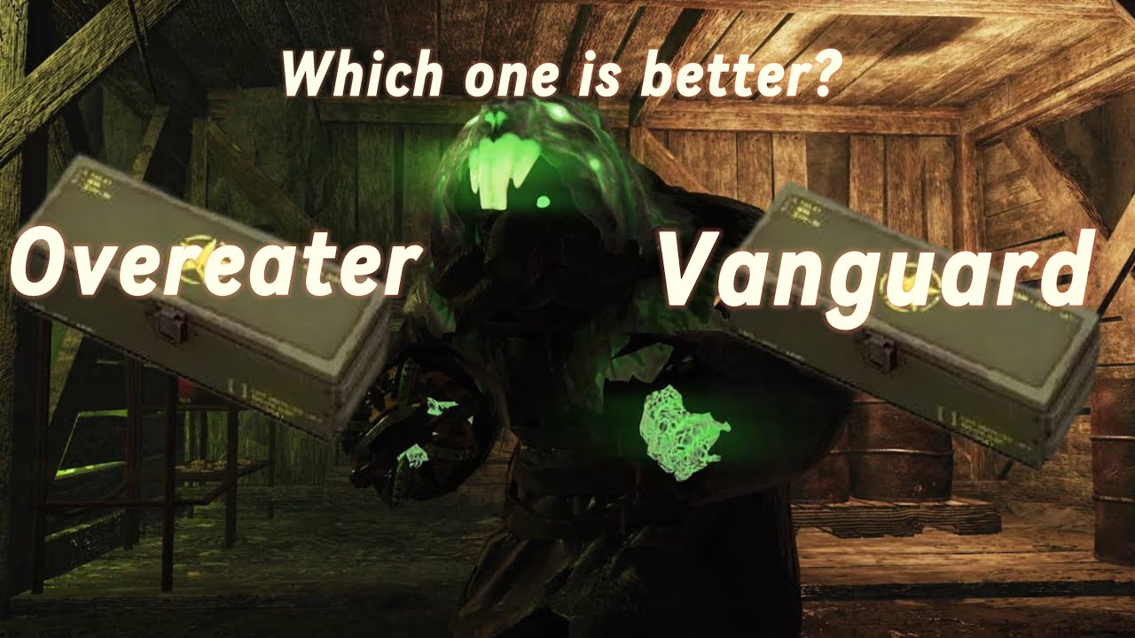 Overeater V.S Vanguard, which one is better? - Fallout 76