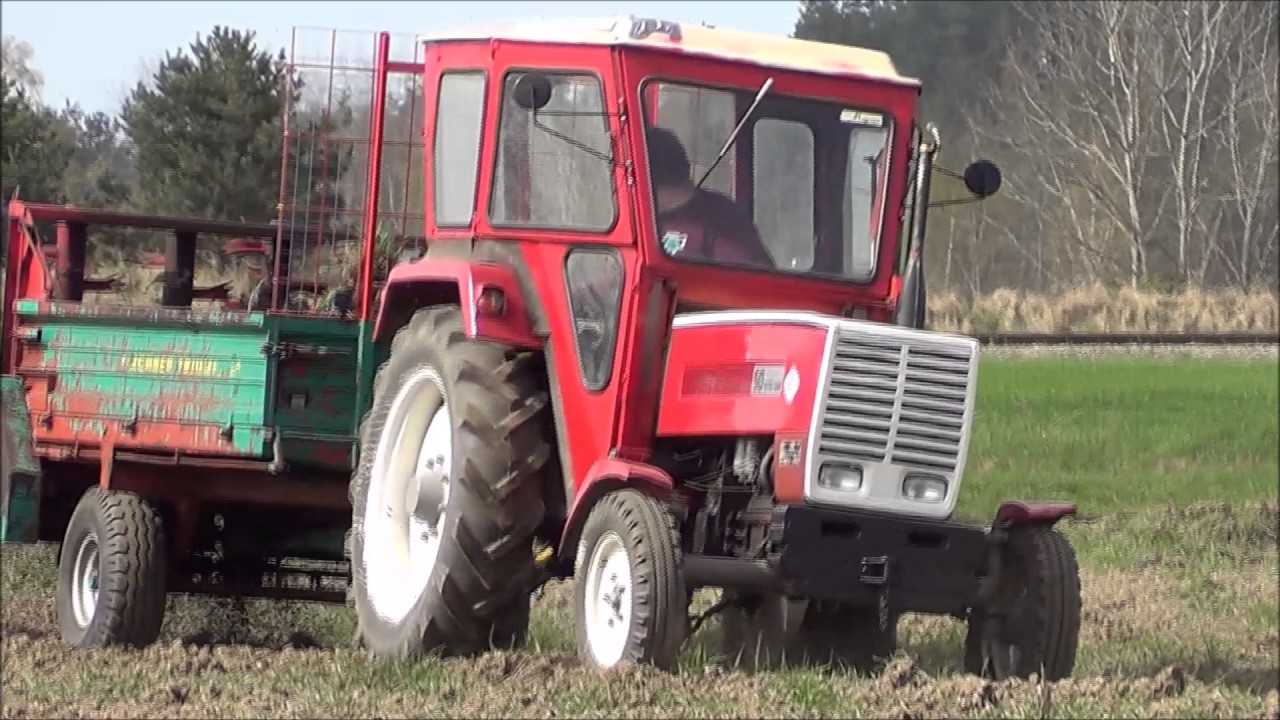 Mist streuen 2017 mit Steyr und Kirchner