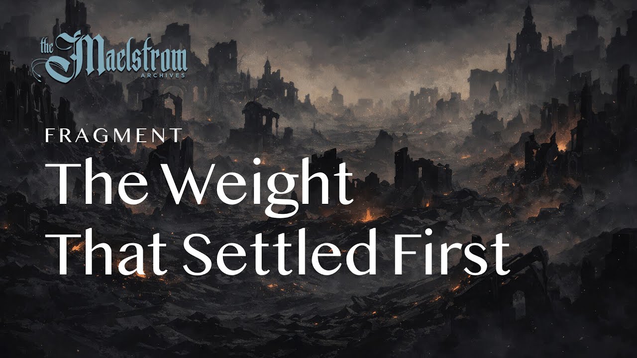The Weight That Settled First | Dark Fantasy Synth for Ruined Worlds