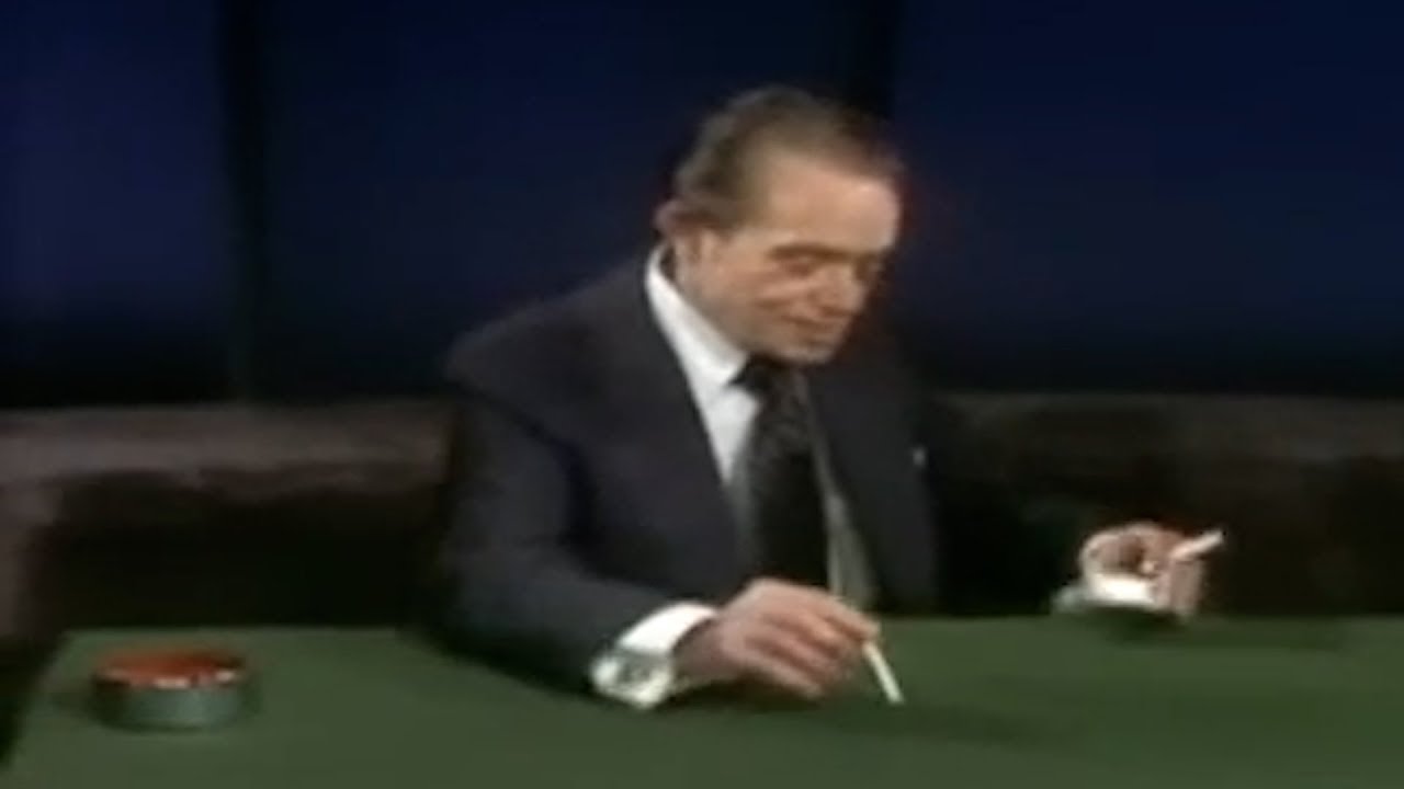 Сигаретная рутина Slydini [Шоу Дика Каветта, 1977]