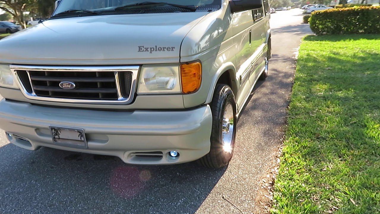 2006 Ford E250 Explorer Limited SE Hightop Conversion Van Leather Navigation TV DVD Beauty