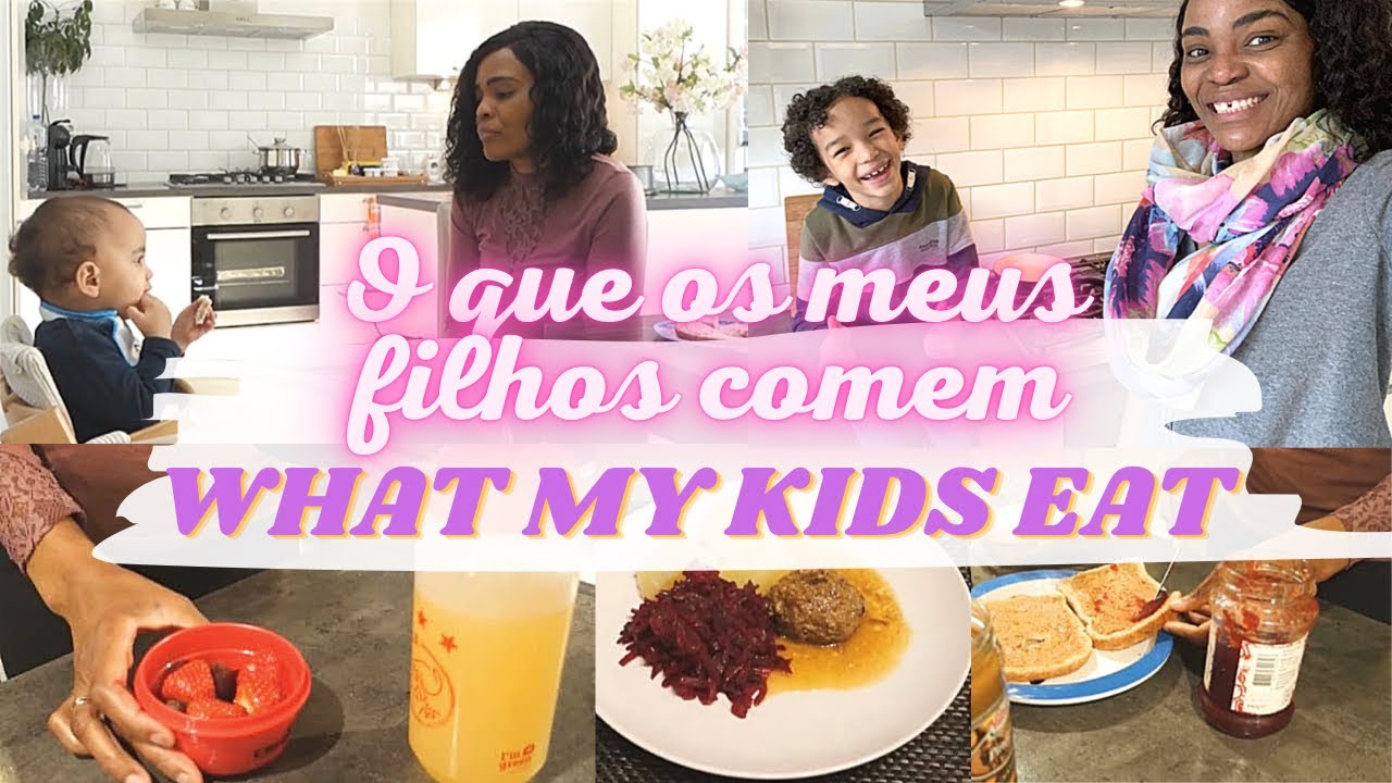 VIDA REAL: O QUE OS MEUS FILHOS COMEM NUM DIA/ WHAT MY KIDS EAT IN A DAY REALISTIC