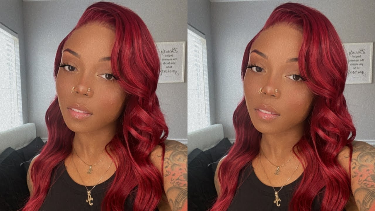 LAID!!! 99J Wine Red Lace Front Wig ft. Afsisterwig on Amazon | xMsCarey