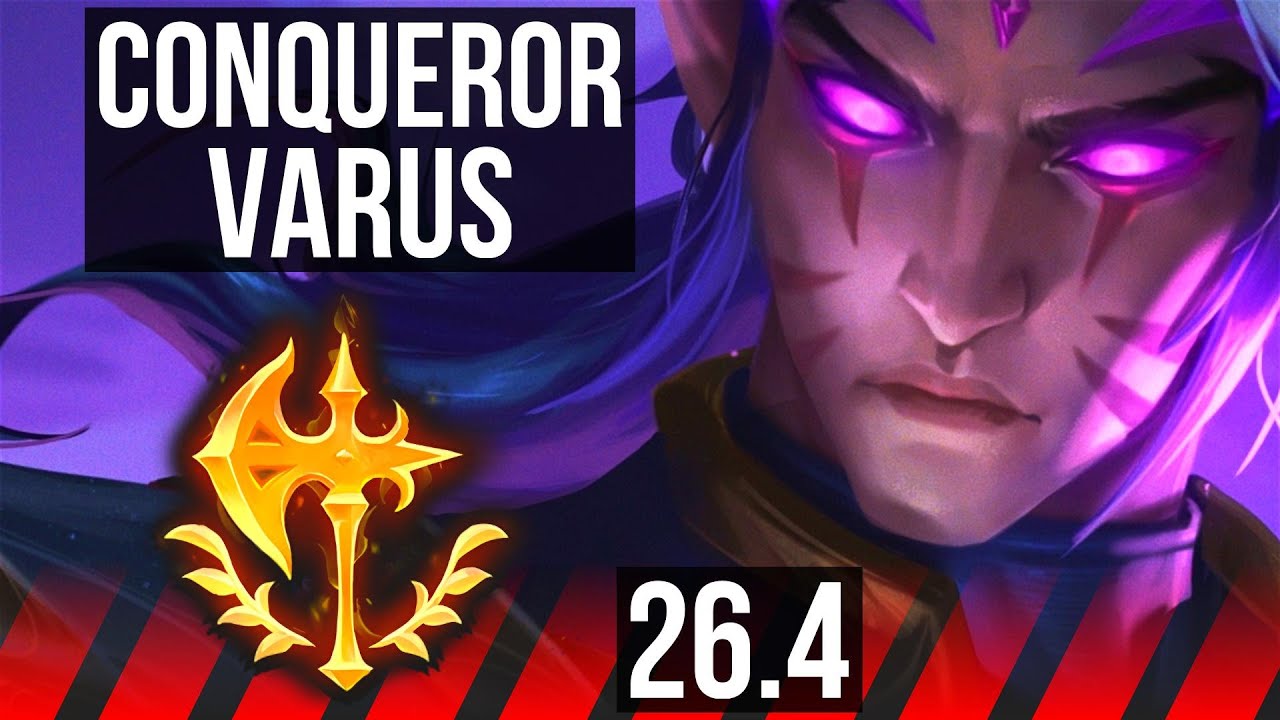 VARUS vs K'SANTE (TOP) | Conqueror | KR Grandmaster | 26.4