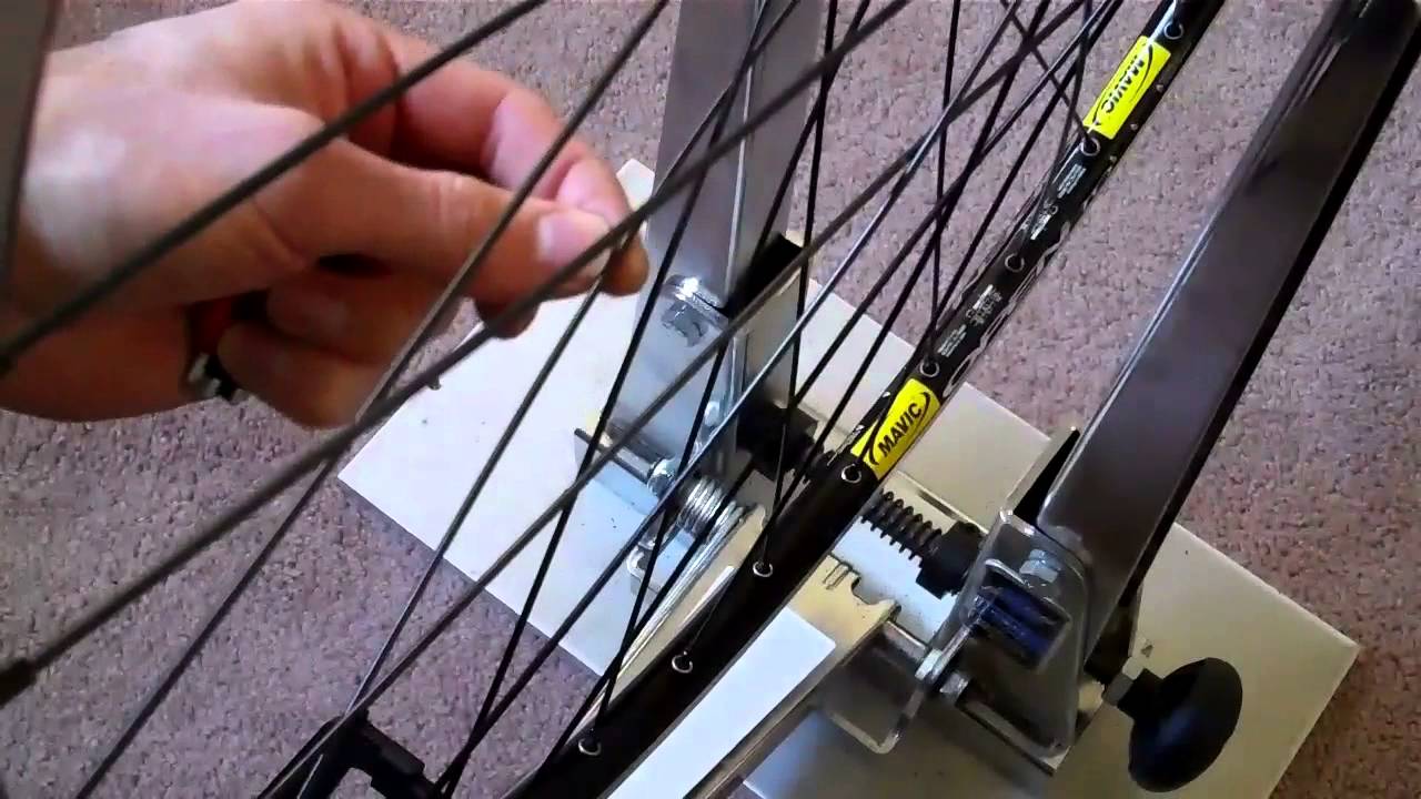 How to build a rear bicycle wheel 2of 2