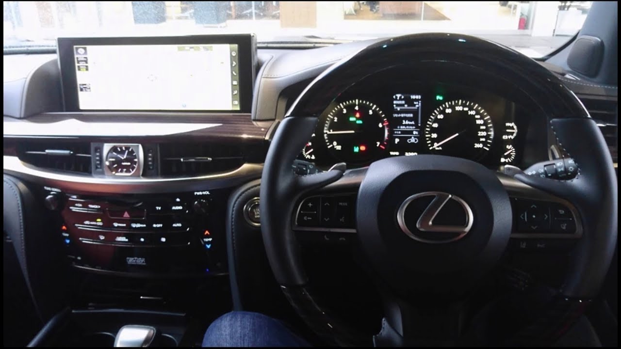 レクサス 新型 LX570 “Black Sequence”  試乗&車両紹介！インテリア(内装編)を撮影してきた！レクサス lexus