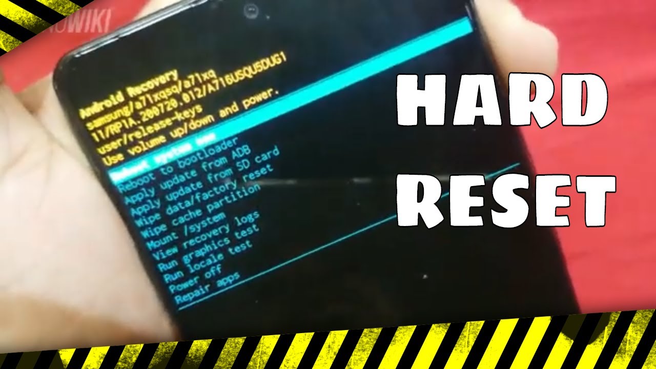 ✅Como hacer HARD RESET  - Samsung A71 android 11