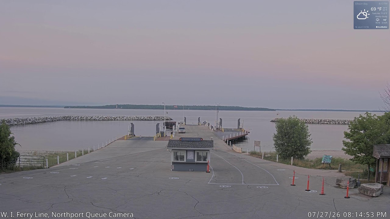 NORTHPORT PIER FERRY DOCK CAMERA (#1)