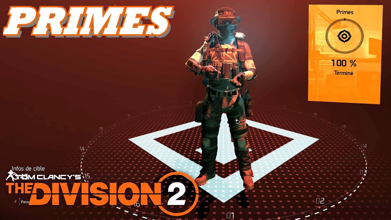 THE DIVISION 2: Toutes Les Primes (Progression 100%)